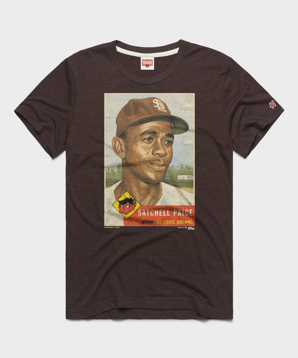 1953 Topps Baseball Satchel Paige Browns product image 1